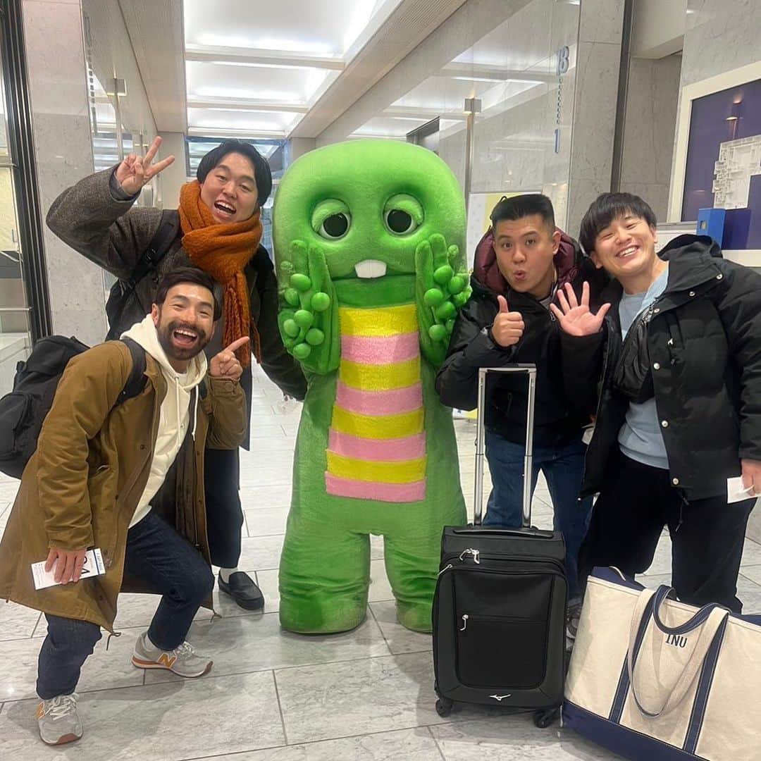 のインスタグラム：「フジテレビでたまたまガチャピン遭遇！！ めっかわ！！！」
