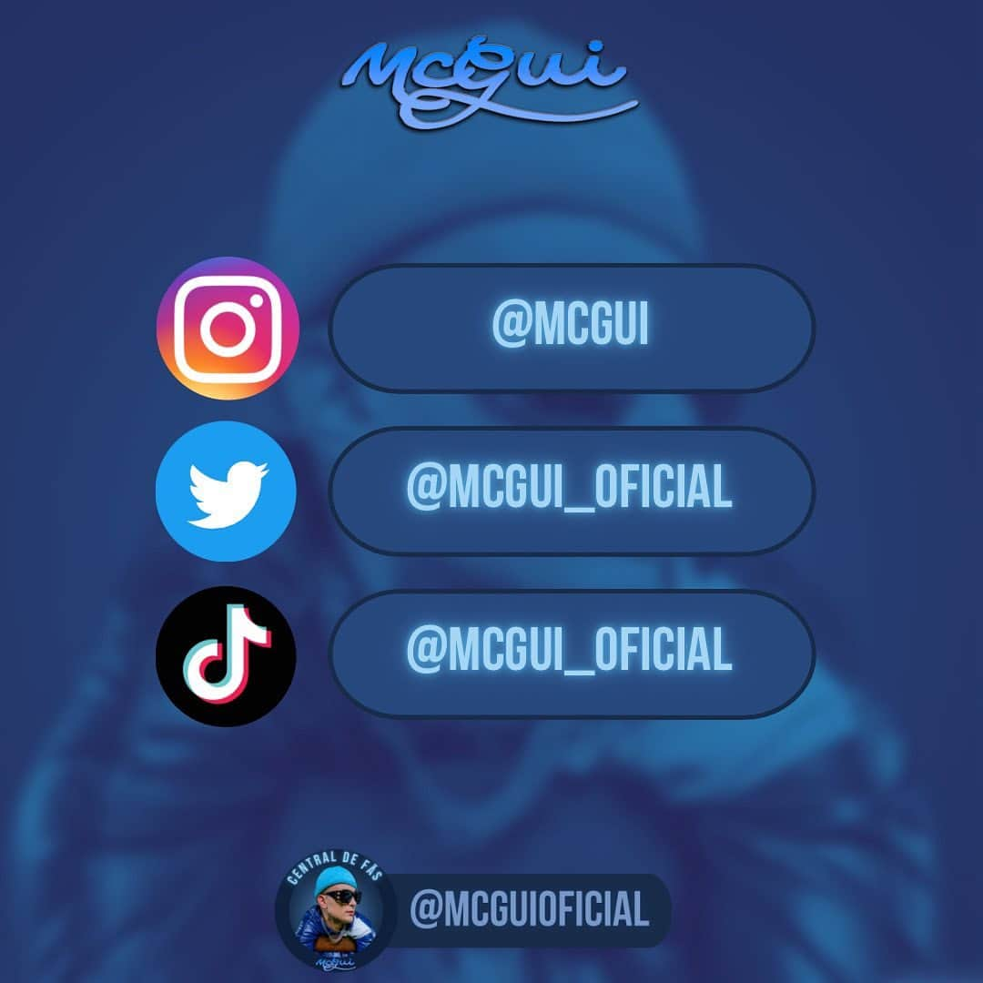 MC GUIのインスタグラム：「REDES SOCIAIS OFICIAIS DO @mcgui」