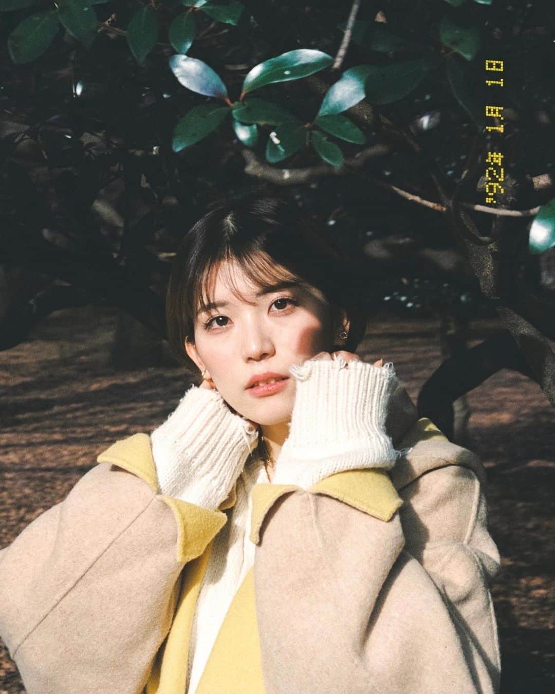 羽柴なつみのインスタグラム：「寒かった日🍃」