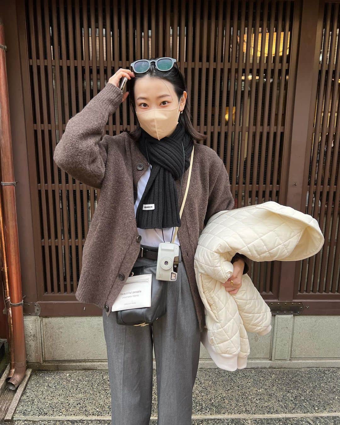 菜香さんのインスタグラム写真 - (菜香Instagram)「🧸👓😗🤎」2月24日 21時16分 - saika518
