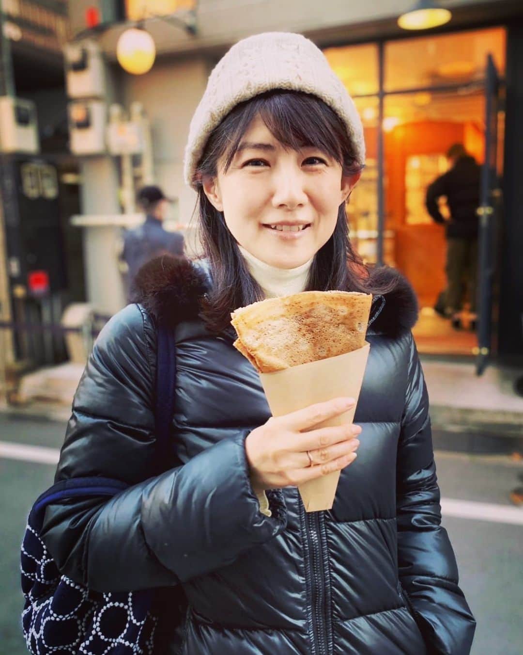中江有里のインスタグラム：「食べる前からおいしいのがわかっている。  #中江有里」
