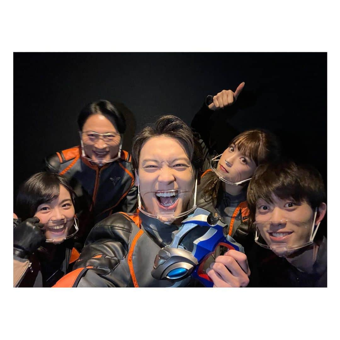 大地伸永のインスタグラム：「#ウルトラマンデッカー #最終章 初日舞台挨拶 丸の内ピカデリーさん MOVIX亀有さん グランドシネマサンシャイン池袋さん  凄く楽しかったです！ ありがとうございました！  これから色々なところに皆んなが いくから！ 楽しみに待っててね😁」