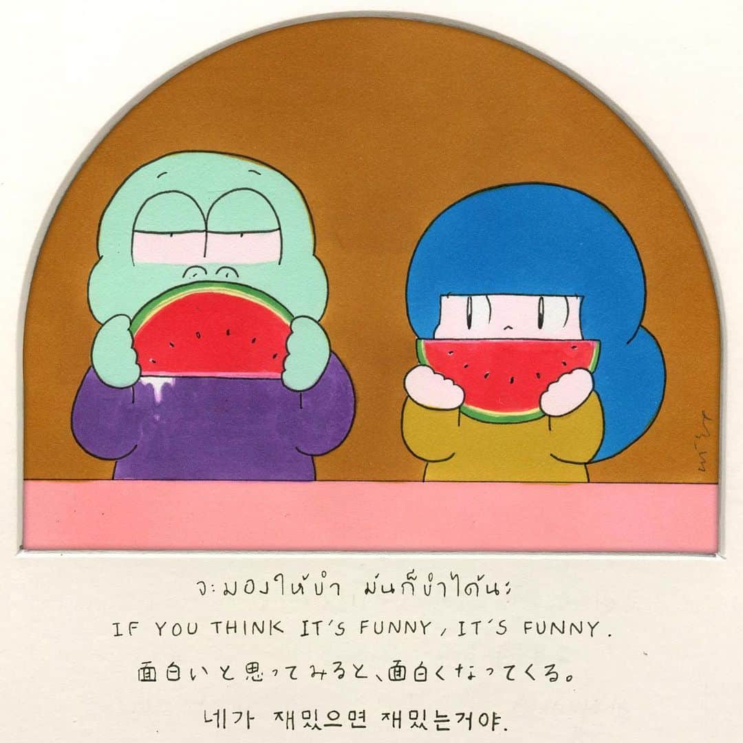 ウィスット・ポンニミットのインスタグラム：「#mamuang #マムアン #마무앙」