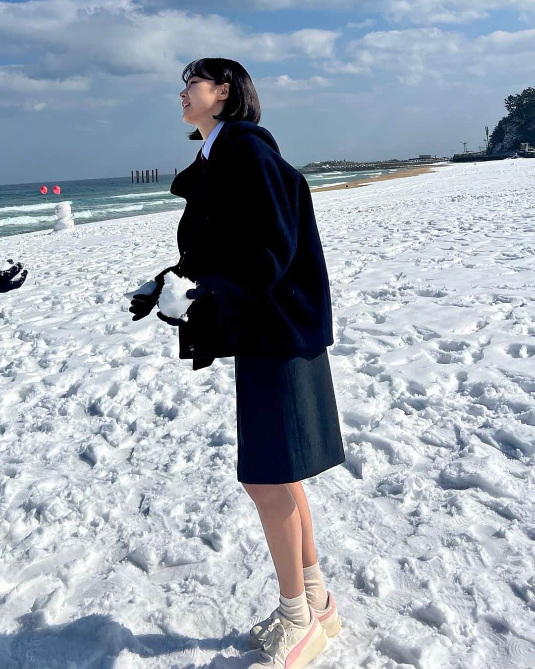 ホン・スヒョンさんのインスタグラム写真 - (ホン・スヒョンInstagram)「#바다#은강#미풍이생선인증샷」2月24日 17時11分 - soo_hyun_hong