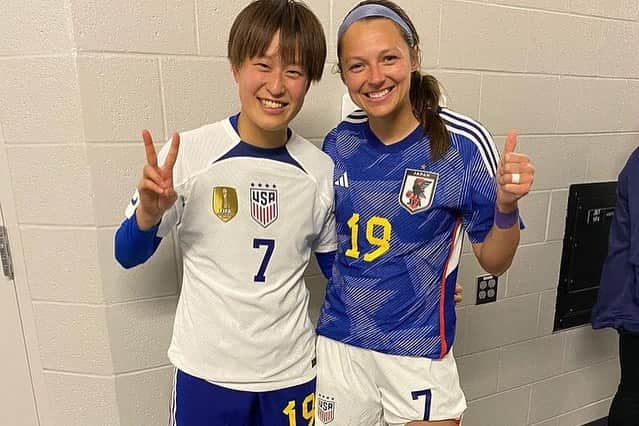 宝田沙織さんのインスタグラム写真 - (宝田沙織Instagram)「SHE BELIEVES CUP🇺🇸 応援ありがとうございました！  ©︎JFA」2月24日 17時14分 - sao_11_rin