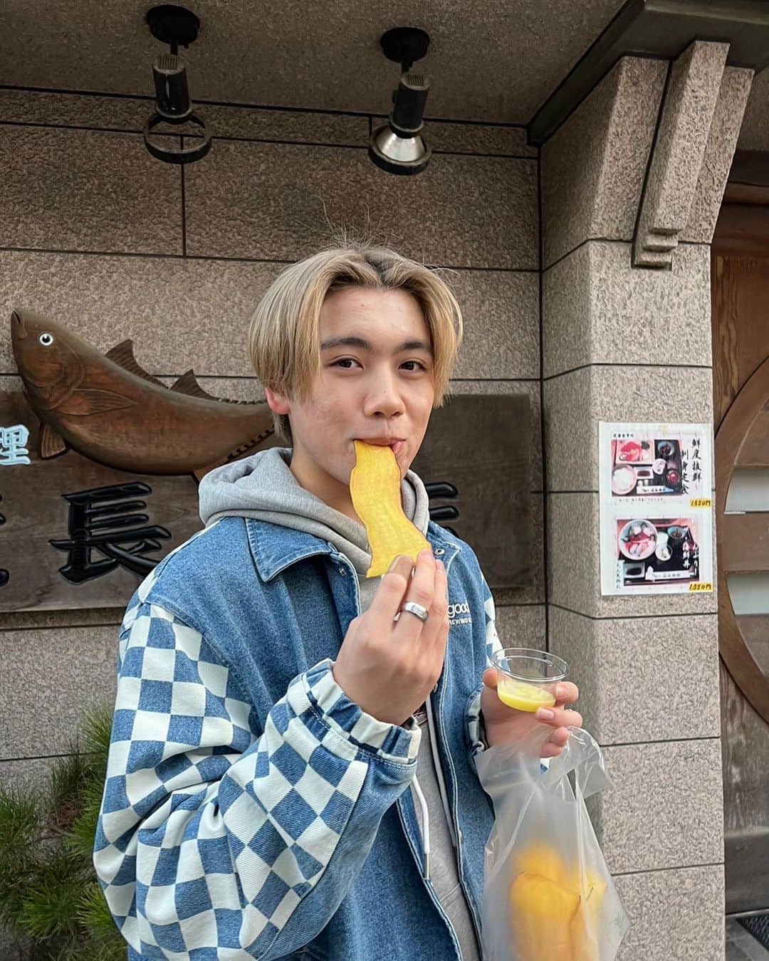 佐藤颯太さんのインスタグラム写真 - (佐藤颯太Instagram)「Kawagoe🙂 ・ ・ ・  #川越 #川越食べ歩き  #japan  #셀카샷  #셀카  #패션  #데일리룩  #dailylook  #오오티디 #얼스타그 #셀카그램」2月24日 18時41分 - hyt.0418