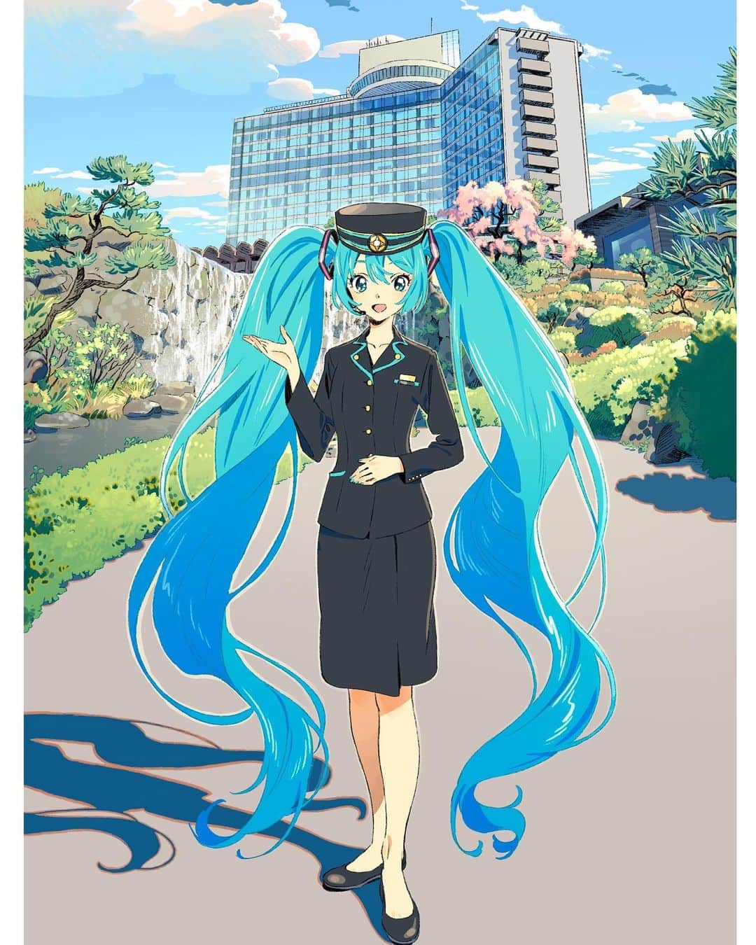 刈谷仁美さんのインスタグラム写真 - (刈谷仁美Instagram)「【ホテルニューオータニ×初音ミク】 コラボイラスト描かせていただいてます！ コラボ期間は2023年3月1日〜5月31日です。楽しみすぎる！ 詳細は下記リンクから。  https://www.newotani.co.jp/tokyo/stay/plan/miku/  #illustration #drawing #初音ミク」2月24日 18時44分 - kry_aia