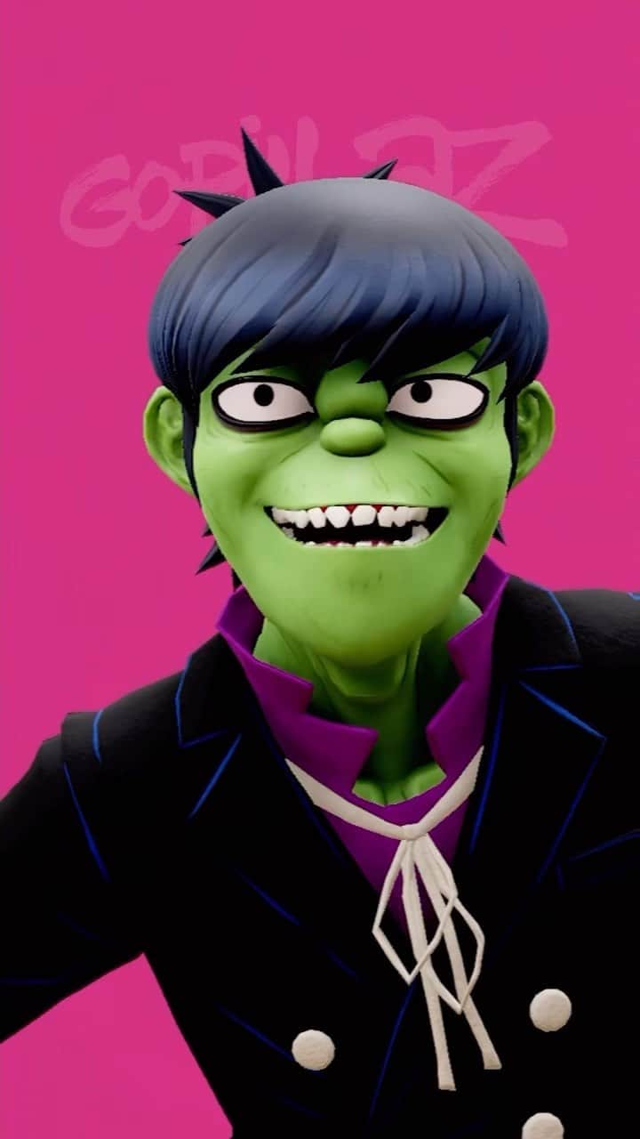 Gorillazのインスタグラム：「OIIII! You! 🫵 Cracker Island the brand new album is out now, have you listened yet!? Go go go: gorillaz.com 🎉」