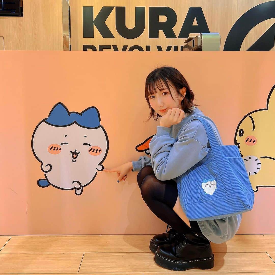 東城咲耶子のインスタグラム：「ハチワレたゃ〜  #ちいかわ  #推し活」