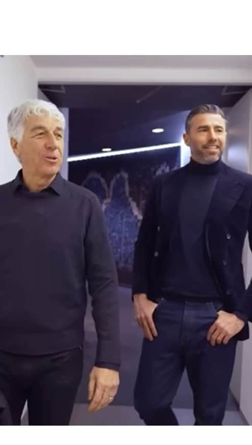 アンドレア・バルツァッリのインスタグラム：「E’ stato un grande piacere intervistare il Mister Gasperini.   •L’intervista  completa su @dazn_it   #mistergasperini #gasperini #atalanta #dazn #andreabarzagli #calcio #seriea」