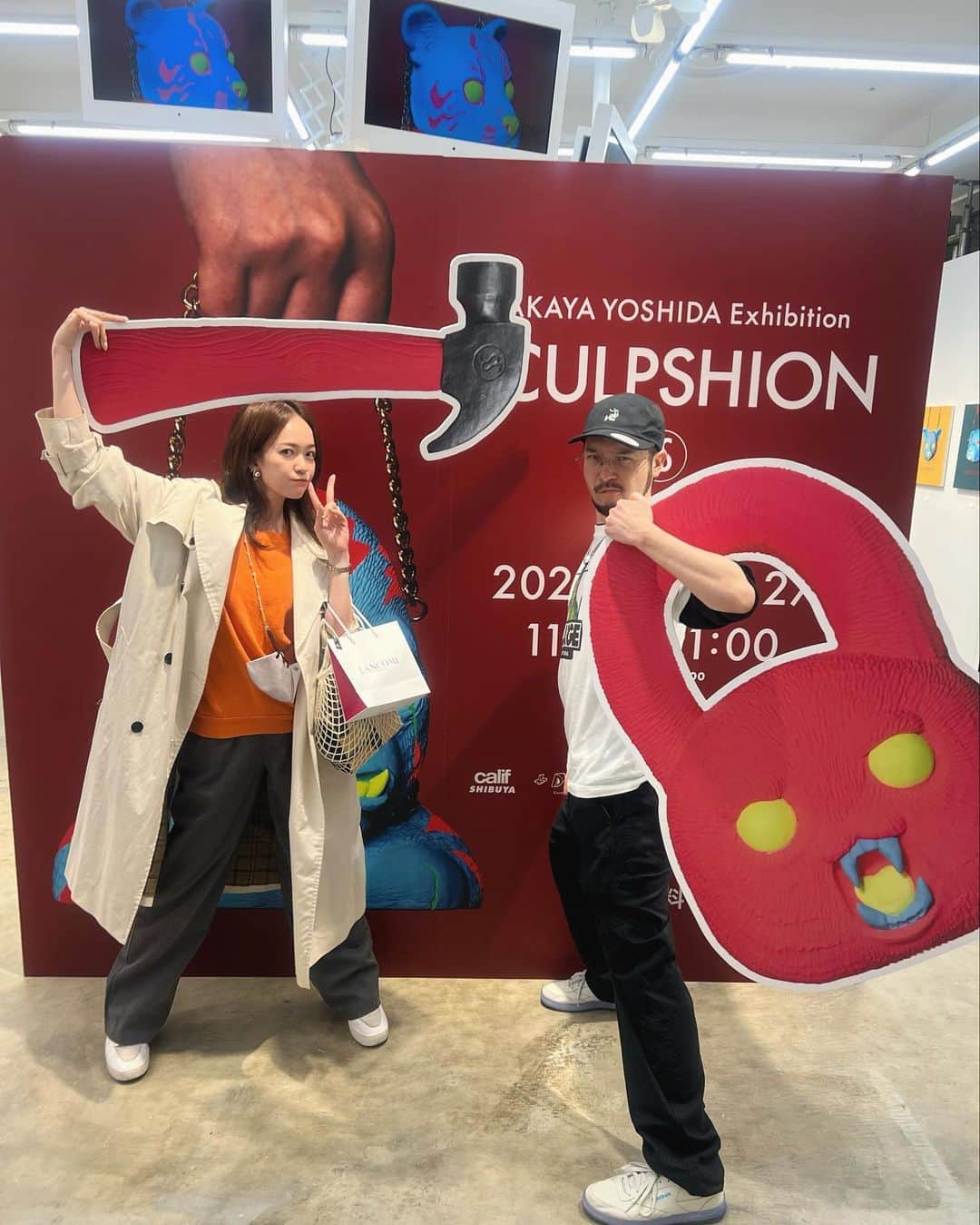小林美季さんのインスタグラム写真 - (小林美季Instagram)「SCULPSHION  彫刻家 吉田くんの個展⚒  もうほんと 相変わらずおもしろい人だったぁ*  残したい大切なものと 壊して新しく生みだすパワーと のバランスがすごい！  可愛くて力強い作品たちを たくさんの人に見てもらえますよに* 刺激をありがとうー！🌷 またゆっくり話しましょ♪  ☞渋谷パルコ 5F 2/27まで  #彫刻 #彫刻家 #吉田孝弥  #Yoshidatakaya #SCULPSHION #Art #XLAGE #fashion #美術 #刺激の日 #渋谷パルコ」2月24日 20時35分 - miki_66v