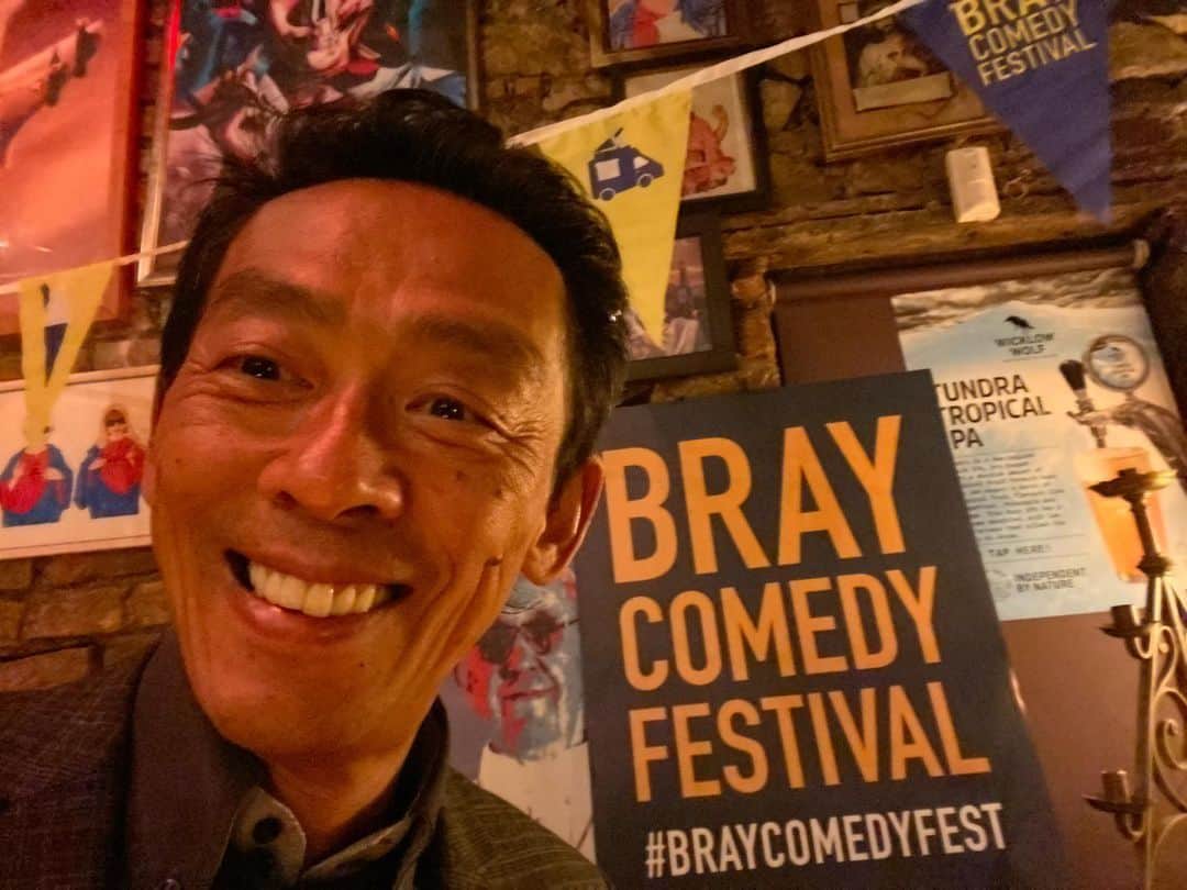 ぜんじろうさんのインスタグラム写真 - (ぜんじろうInstagram)「Bray Comedy Festival」2月25日 7時29分 - zenjiro