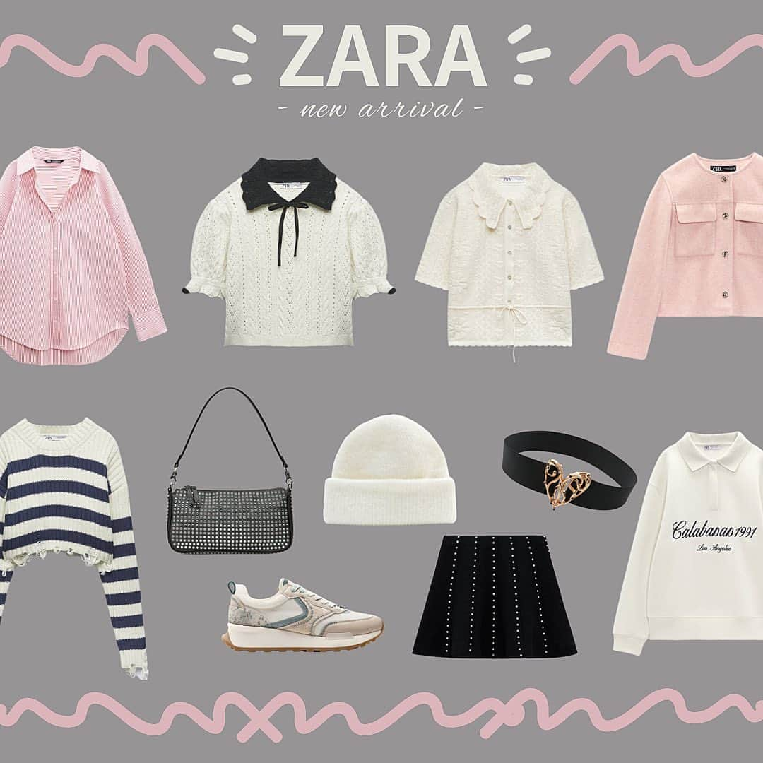 tomomi ❤︎ よしはしともみ ❤︎のインスタグラム：「. . . 　　　　ZARA / 📍全国 . . . ZARA新作まとめっ . . 前回商品品番入れて欲しいとの声が多かったので 入れてみました！ 検索の時は商品番号入れてもらえると しっかりその商品出てくるかと思います ✐☡ . . . 保存して使ってみてね🤍 間違いがあったらごめんなさいっっ🙏🏻 . . 私的にテキストポロスウェットシャツめちゃ好み ꕀ🏳️‍⚧️ . . . #zara #zara新作 #zaraコーデ #zara購入品 #ザラ購入品 #ザラジョ #ザラコーデ #ザラ新作 #プチプラコーデ #プチプラファッション #プチプラ #ザラジョコーデ」