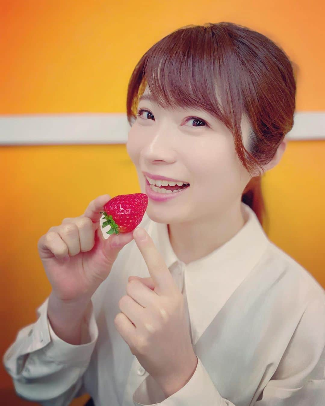 國本未華さんのインスタグラム写真 - (國本未華Instagram)「職場で頂いた🍓 #ベリーツ という品種🍓 あまーーーい！！  #いちご #tbs」2月24日 23時16分 - kunimoto_mika