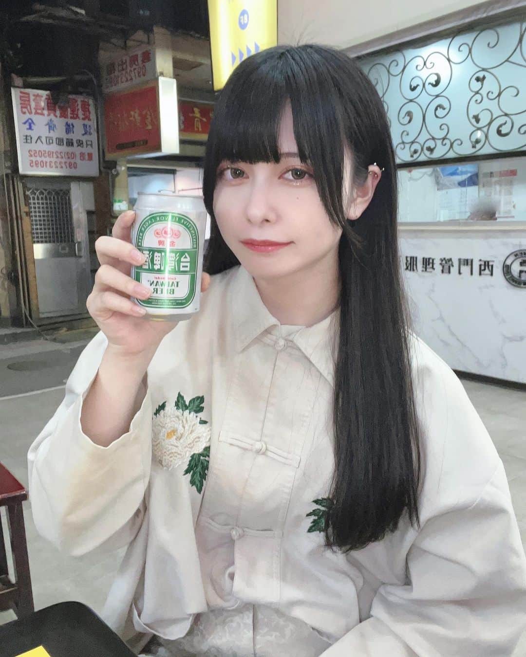 羽島めいさんのインスタグラム写真 - (羽島めいInstagram)「台湾麦酒🍻」2月24日 23時43分 - mei__kmyd