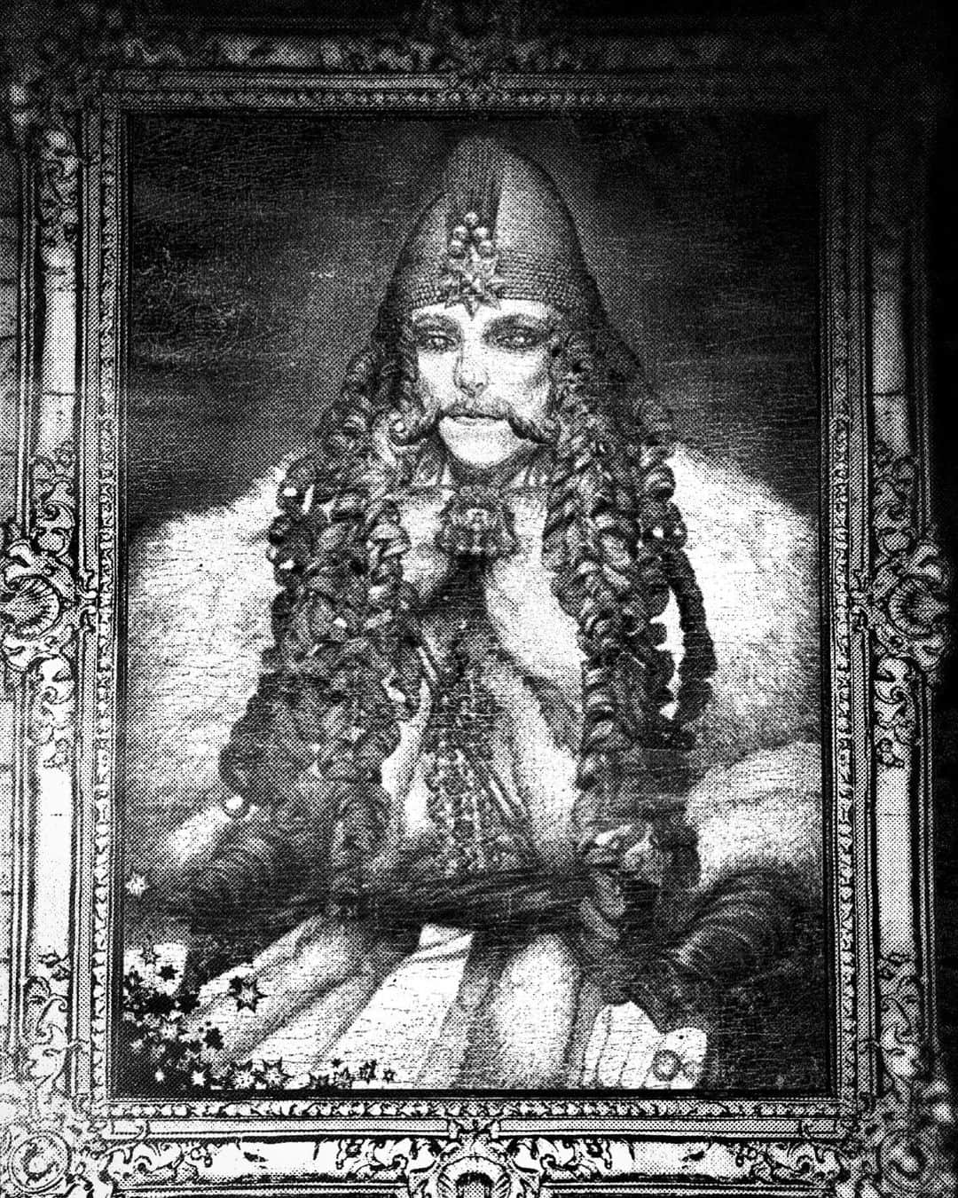 坂本眞一のインスタグラム：「Drawing day 3  Vlad III   #DRCL #BramStoker #shinichisakamoto #Dracula」