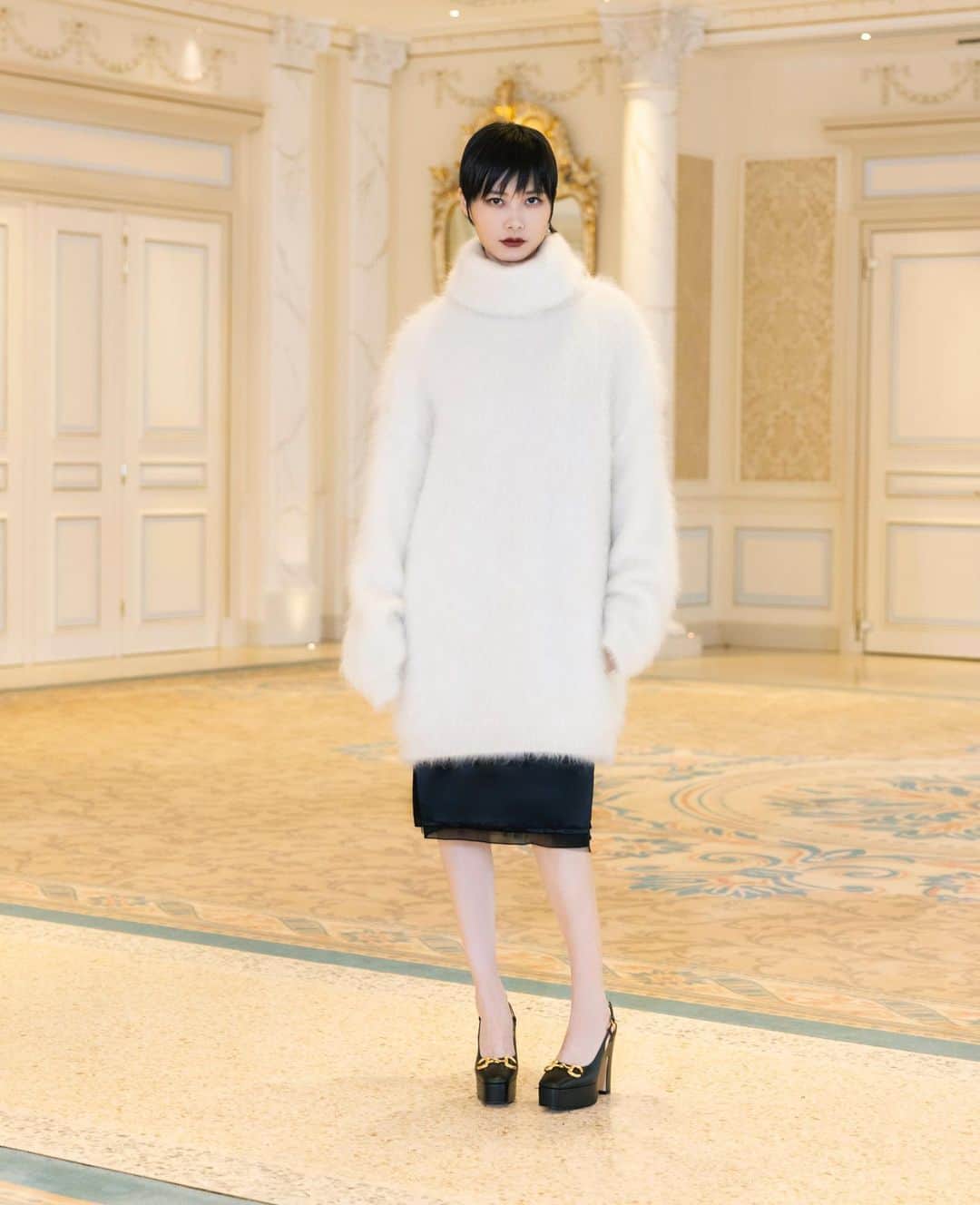 李宇春さんのインスタグラム写真 - (李宇春Instagram)「#GucciFW23 @gucci」2月25日 1時58分 - urnotchrislee