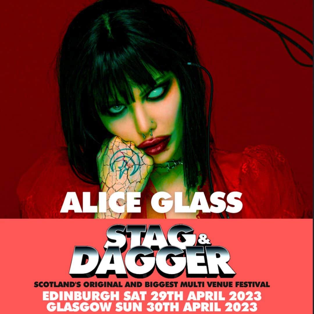 アリス・グラスさんのインスタグラム写真 - (アリス・グラスInstagram)「@staganddagfest April 29/30 🖤 So excited to be back in Europe. Ticket link in bio 🐇」2月25日 2時37分 - _alice_glass