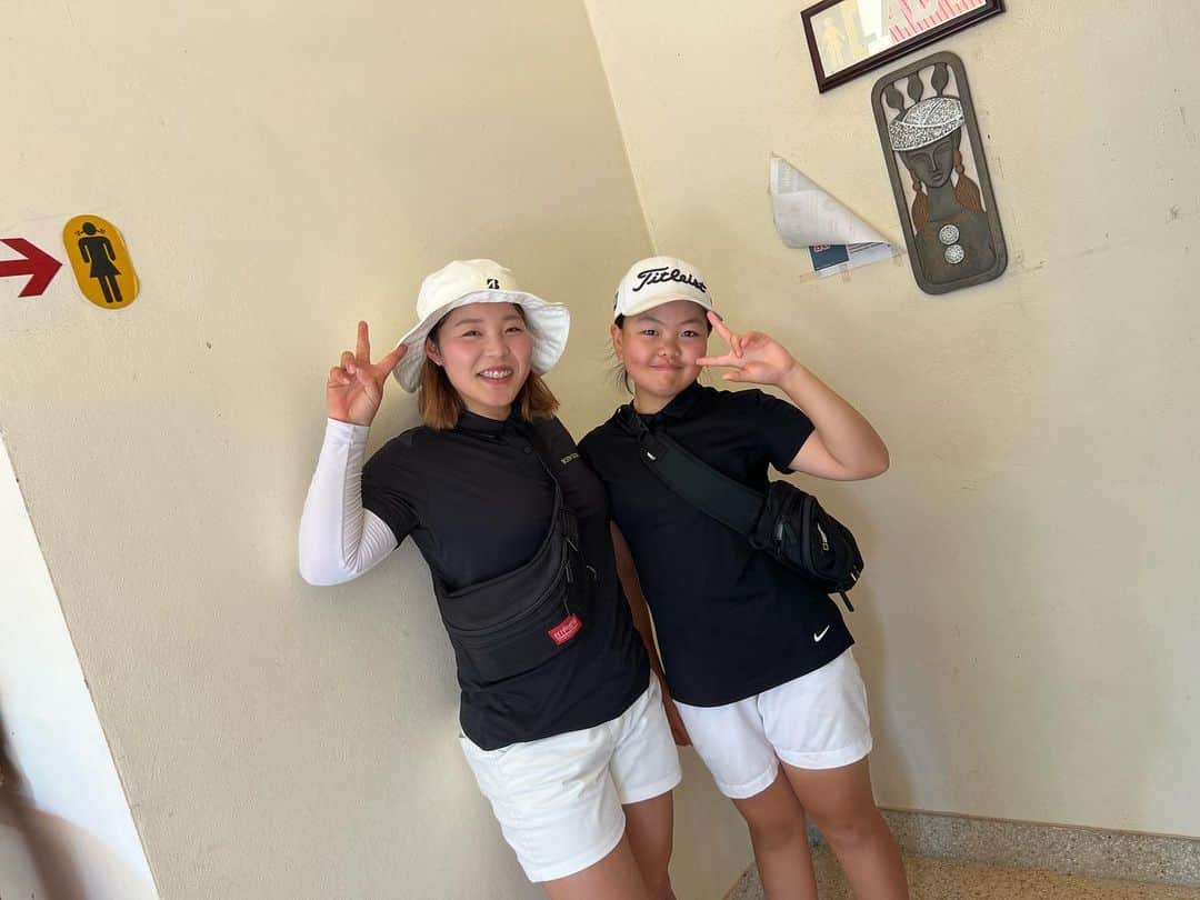 佐伯珠音のインスタグラム：「タイ🇹🇭合宿 私は少しの間やったけど 楽しかった☺️ みんなは長い日にちお疲れ様！  韓国また行くねー🇰🇷」