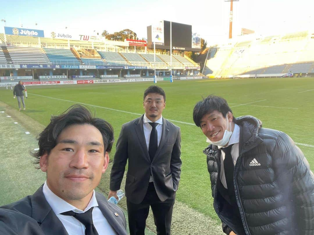 中村亮土さんのインスタグラム写真 - (中村亮土Instagram)「@ヤマハスタジアム  こういうスタジアム増えるといいなー！ 雰囲気良かった👍  #sungoliath  #leagueone  #ヤマハスタジアム」2月25日 17時26分 - bd_ryoto