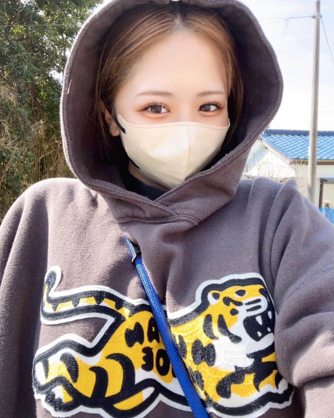 カノンのインスタグラム：「🐯」