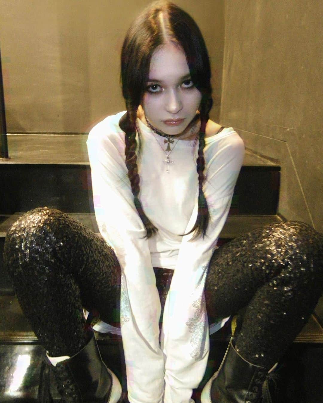 西尾エイミさんのインスタグラム写真 - (西尾エイミInstagram)「🖤」2月25日 21時42分 - delinquent_doll