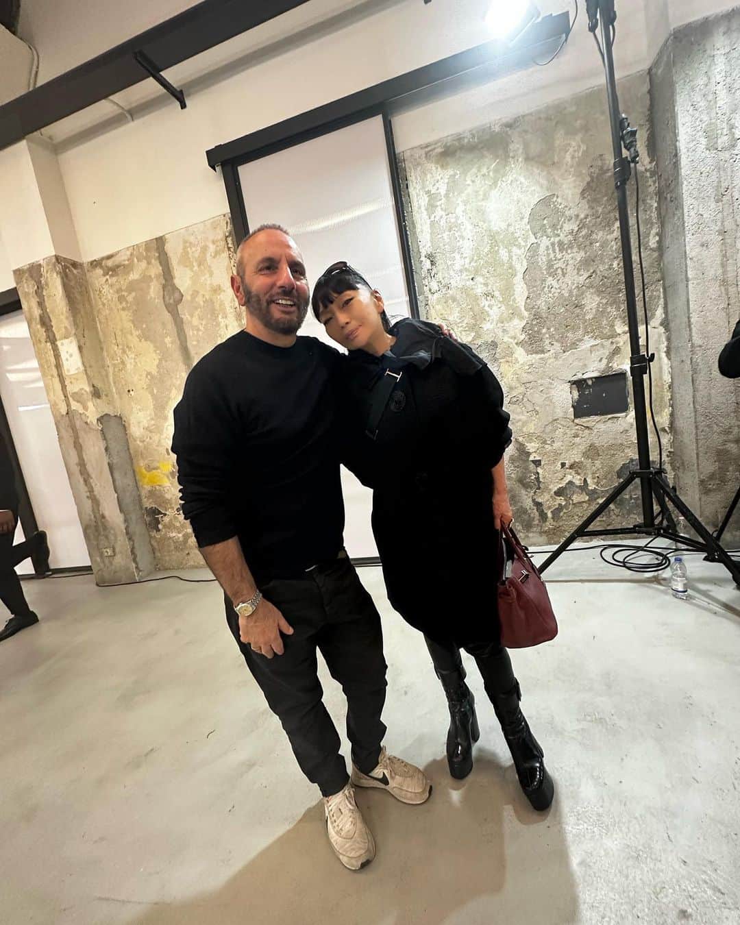 アディクションのインスタグラム：「Fell in love with his collection ♥️ So happy to see him after 4 years!   @alessandrodellacqua  @numeroventuno   Thanks to  @tanakataki  @nobuyukitanaka_」