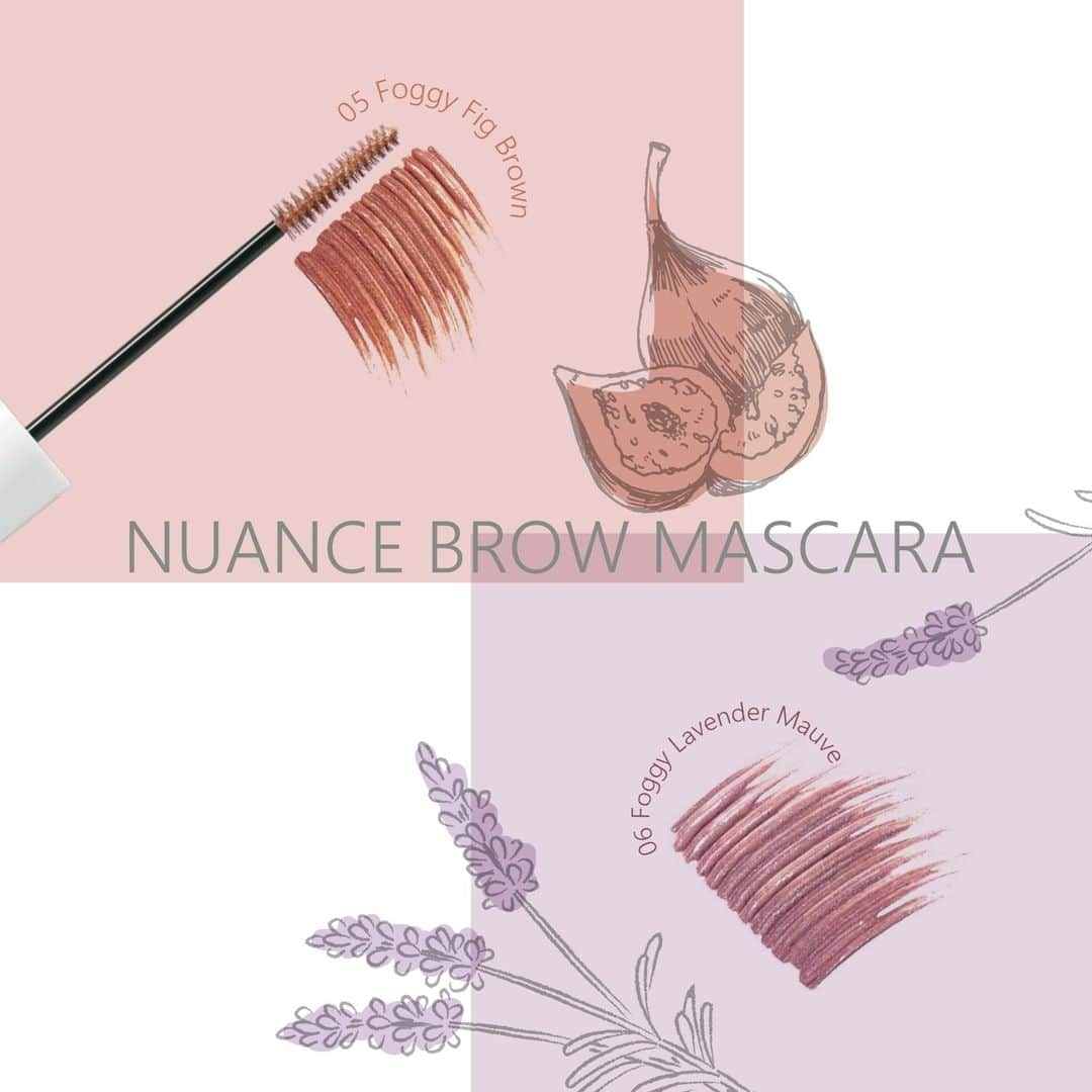 K-paletteさんのインスタグラム写真 - (K-paletteInstagram)「”Nuance Brow Mascara" 2023.2.21(tue.)新色＆限定色発売‼ 《プレゼントキャンペーン実施‼》 発売を記念して抽選で各色15名様、合計30名様にプレゼント‼ キャンペーン詳細は、 https://cuore-beauty.co.jp/special/present2/ をチェックしてね‼  ”カラー眉でつくる　大人ニュアンス顔" ほのかにくすみを帯びたニュアンスカラーで一瞬でさりげなく旬顔に。こだわりのくすみカラーで作る大人の抜け感‼  05フォギーフィグブラウン（新色） 暖かみのある赤みブラウン 眉にのせたとたんジュワッと明るく 目元の血色感UP！  06フォギーラベンダーモーヴ（限定色） 透明感あふれるパープル どこか儚げで色っぽさあふれる フェミニンGirlの完成‼  ▼K-Palette　Nuance Brow Mascara 【色味】05フォギーフィグブラウン　06フォギーラベンダーモーヴ【価格】880円（税込）【発売日】2023年2月13日（月）全国バラエティストア・ドラッグストアにて限定発売※購入可能日は各店舗により異なります。  #ニュアンスブロウマスカラ#kpalette #Kパレット #1daytattoo #ワンデータトゥー#Kパレットアイブロウ  #アイブロウ #アイブロウマスカラ #眉カラー #くすみカラー #眉メイク #アイブロウメイク  #プチプラコスメ #ドラコス #ドラッグストアコスメ #おすすめコスメ #こすめ紹介 #コスメ部  #コスメマニア #コスメオタク #メイク研究 #垢抜けたい #女子力向上委員会 #新商品コスメ#新色コスメ」2月26日 10時25分 - kpalette_jp