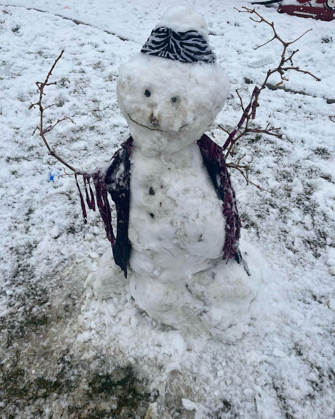 マット・ジャクソンのインスタグラム：「Snow day in SoCal.」