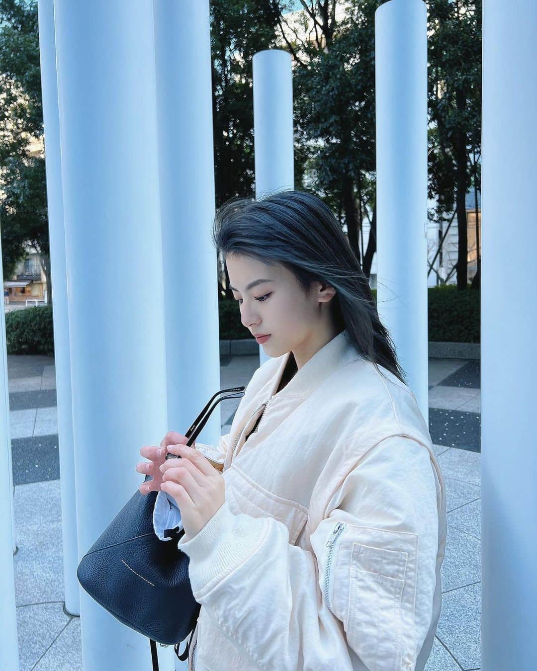 出口夏希さんのインスタグラム写真 - (出口夏希Instagram)「今日も寒かった〜」2月26日 19時35分 - natsuki__deguchi__official