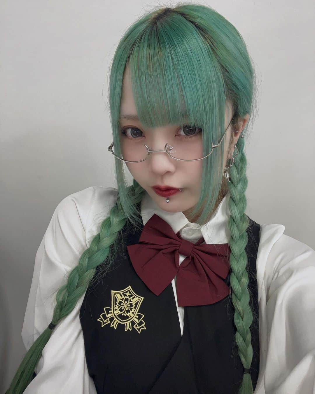 冬野あゐくのインスタグラム：「テーマ：エロゲの生徒会長」