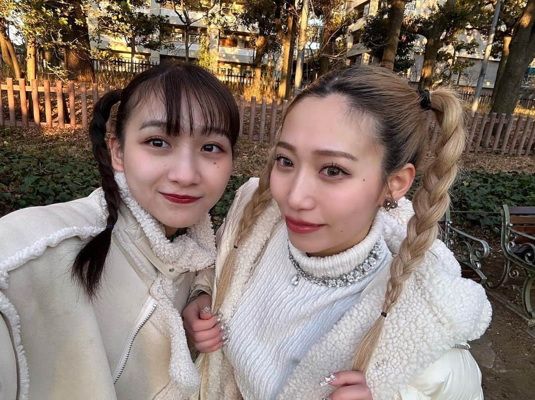 杉本愛里のインスタグラム：「やったー久しぶりに会えた🤍」