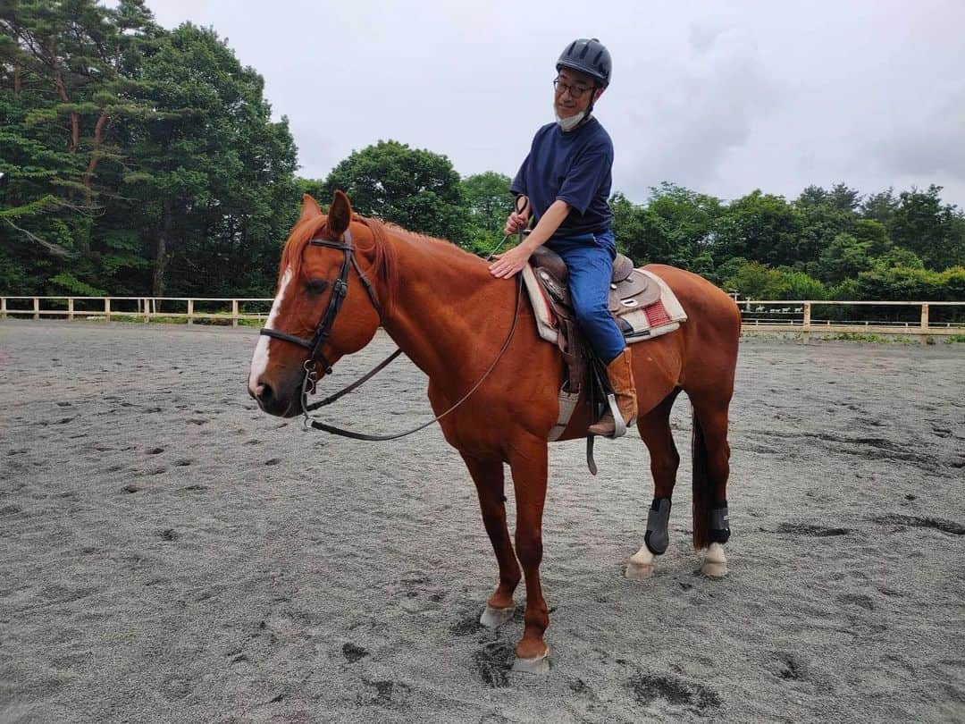 角田晃広のインスタグラム：「今夜の『どうする家康』 松平昌久、出させていただきます。  乗馬の練習させていただいたのが懐かしいー。  #東京03 #どうする家康」