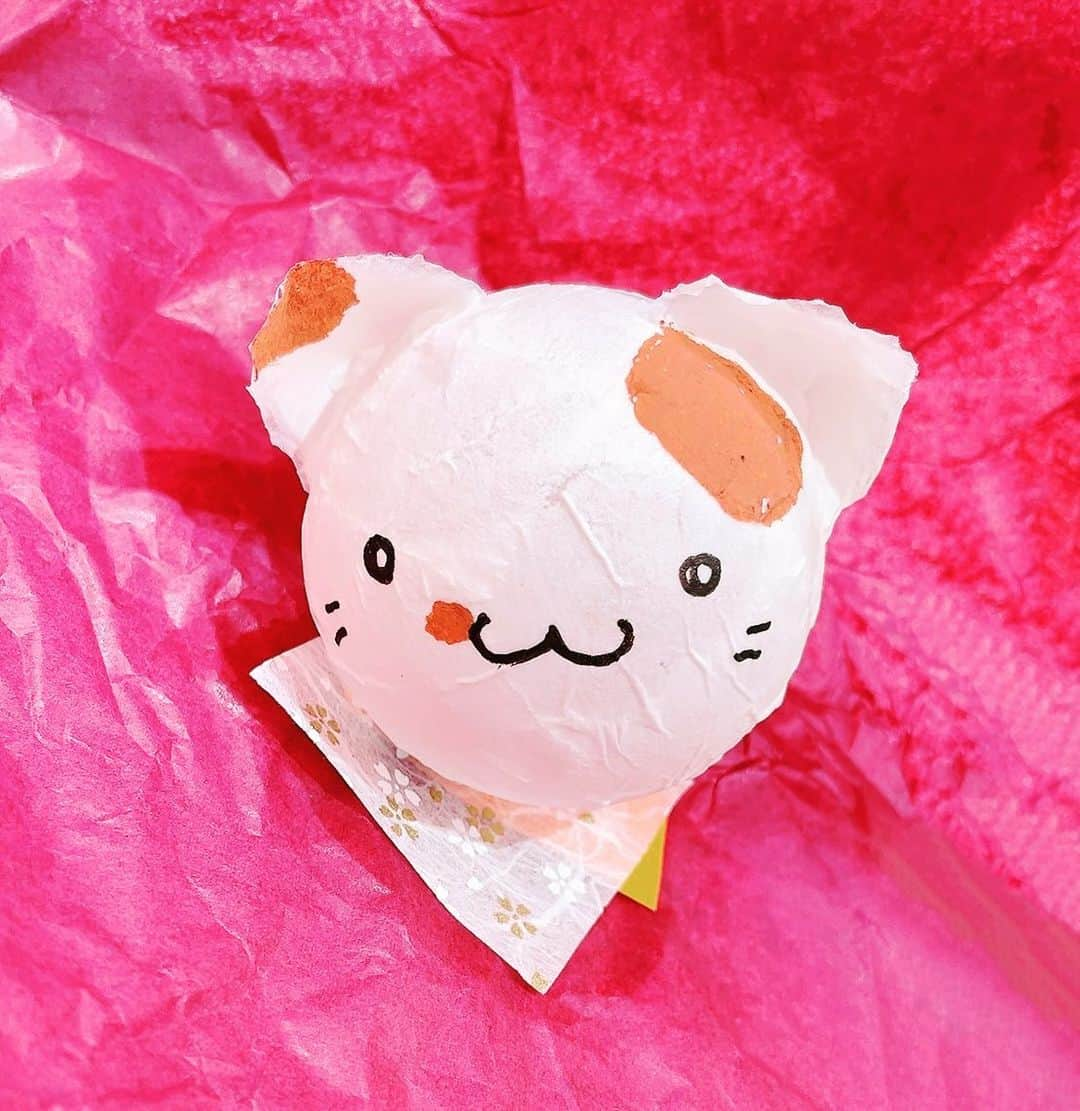 み～こさんのインスタグラム写真 - (み～こInstagram)「ねこ起き上り小法師もつくったよ。 茶色ブチちゃんにしたよーヾ(＠⌒▽⌒＠)ノ #自由が丘ねこまつり」2月26日 16時28分 - miko2