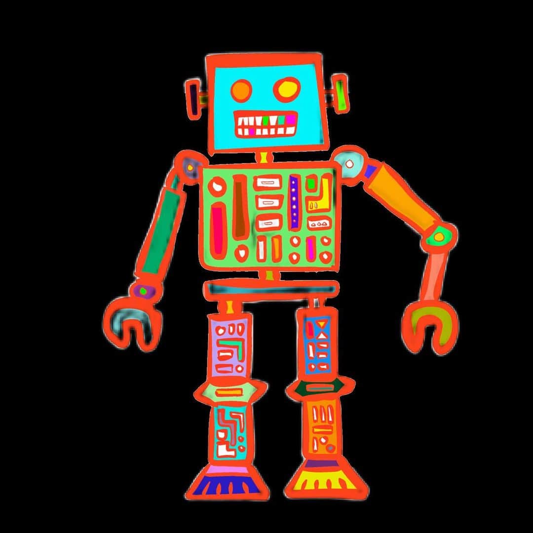 田村淳さんのインスタグラム写真 - (田村淳Instagram)「ROBON 僕が小学生の頃に描いたロボットの絵 ロボンという名前のロボット ロボンを３Dで形にしてくれました^_^ オンラインサロン田村淳の大人の小学校のモノづくり部のメンバーが作ってくれたものです。パパが描いた絵をいつも見てるので、３Dになったロボンを見て大喜び^_^長女は春から小学生ですが、娘と同じくらいの歳の時に描いた絵が時を超えて３Dで表現されて、しかもそれを娘の勉強机に飾ってくれるなんて…うっうっ嬉しい😃モノづくりを楽しむ原点になってくれたら良いなぁ^_^  #ロボン #ロボット #モノづくり」2月26日 17時32分 - atsushilb