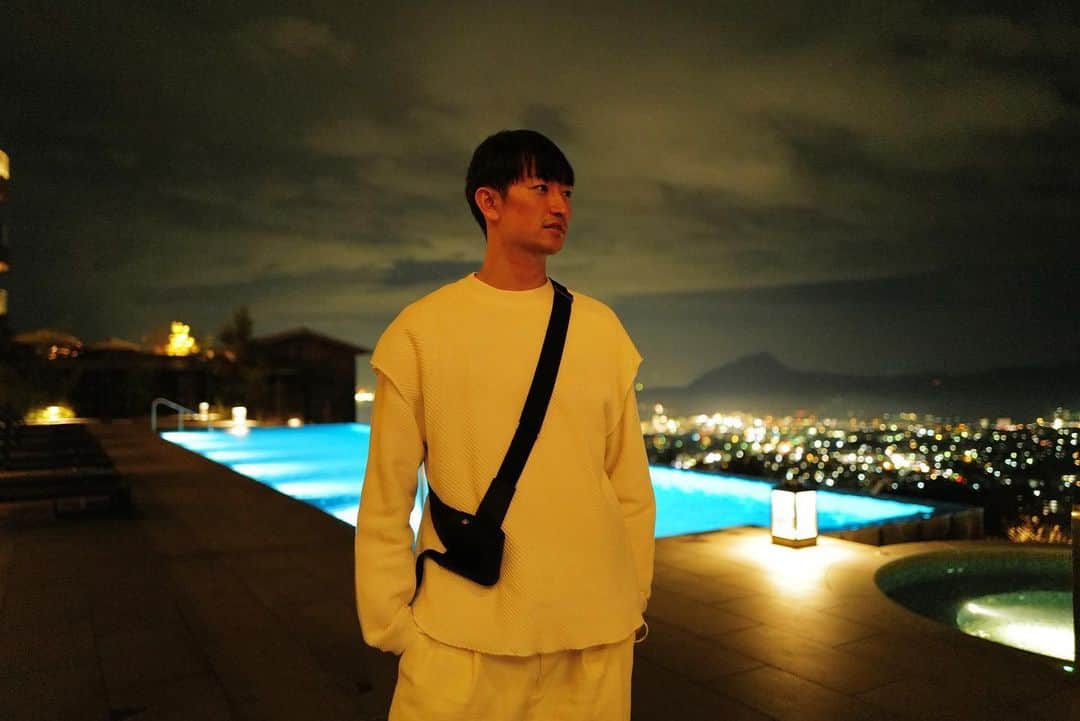 伊万里有のインスタグラム：「. マネージャーの地元大分へ 約10年ぶりに行ってきました！ 最高でした🧖🏻‍♂️」