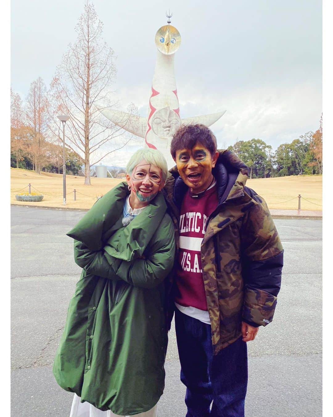 木村カエラのインスタグラム：「MBS毎日放送「ごぶごぶ」90分SP！ めちゃくちゃ楽しかったよ。  TVerで見れます。 ぜひ。  #ごぶごぶ #浜田雅功  様 #大阪  down coat:  @fce_tools」