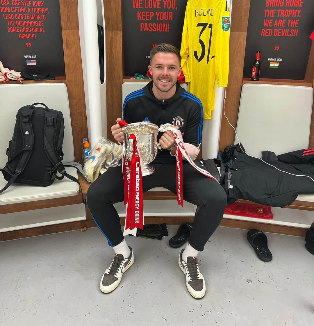 ジャック・バトランドさんのインスタグラム写真 - (ジャック・バトランドInstagram)「a special day to be a part of @manchesterunited 🏆」2月27日 5時15分 - jbutland_