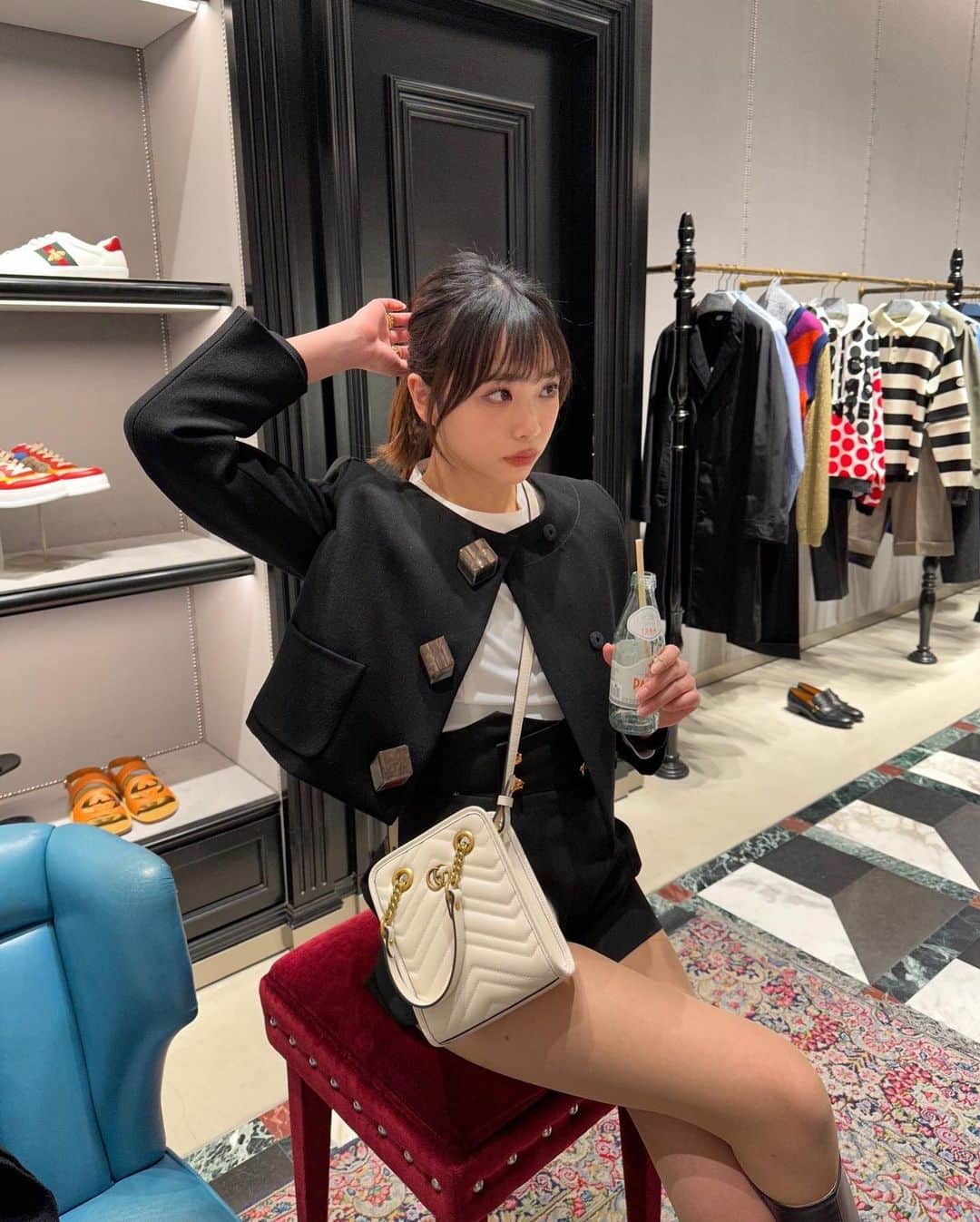 麻生果恩のインスタグラム：「@gucci」