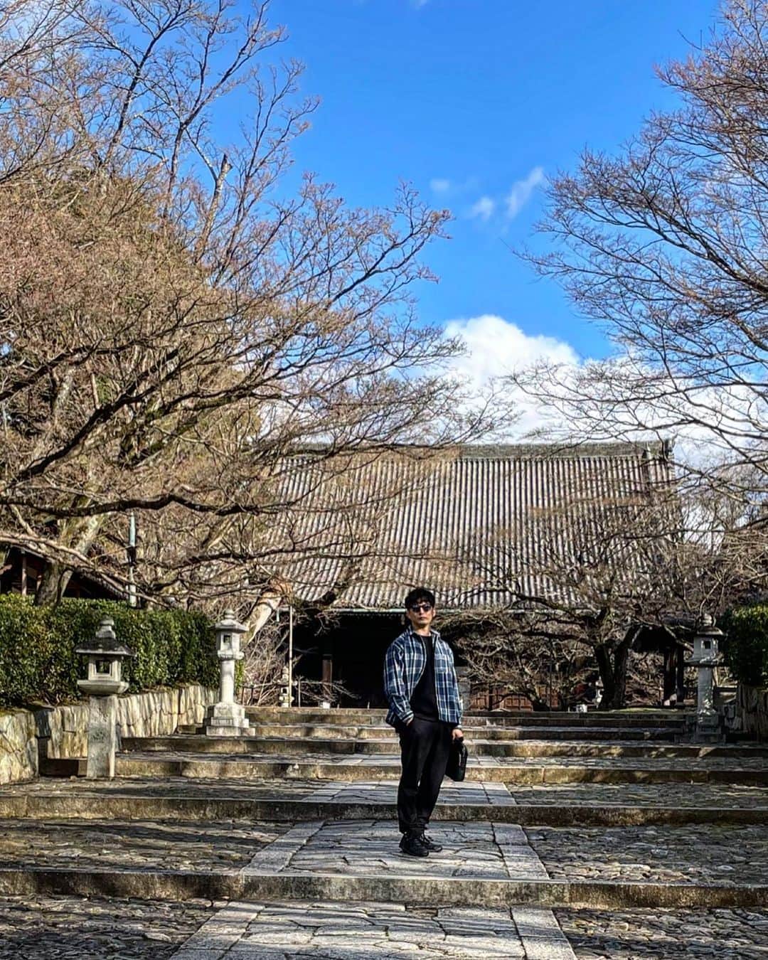石黒英雄のインスタグラム：「🚶‍♂️ #御朱印巡り #新撰組の日 #新撰組巡礼」