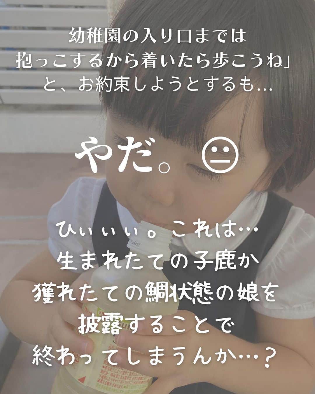 眞田佳織さんのインスタグラム写真 - (眞田佳織Instagram)「🐰幼稚園受験のお話⑥🐰 ついに最終章!! 2園目の受験レポートにございます。 . そして案の定書ききれない。 今回は、朝起きてから幼稚園の玄関までのエピソードです。ご笑覧ください。笑🤣 . 🤍幼稚園受験を思い出すー!! 🤍そんな世界なのですね！  🤍共働きでも幼稚園が選択肢に入るのね✨ という優しい方は〜いいね！オネシャス🥹💓 . . #日常 #2歳 #3歳 #イヤイヤ期 #ちび丸 #毎日赤子 #写真 #撮影 #キッズ #幼稚園 #保育園 #幼稚園受験 #受験 .  #親バカ部 #育児アカウント #baby #babygirlnursery #子連れスポット #子連れok」2月27日 11時46分 - kaori_sanada