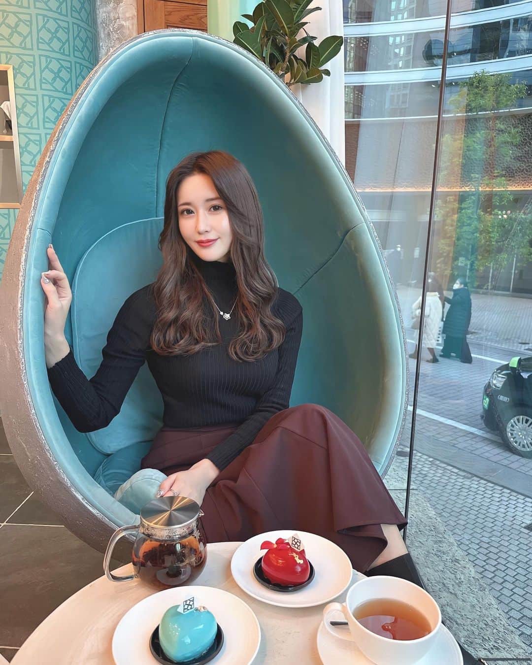 藤森里穂のインスタグラム：「你喜欢长头发，是吗？🪺🧜‍♀️」