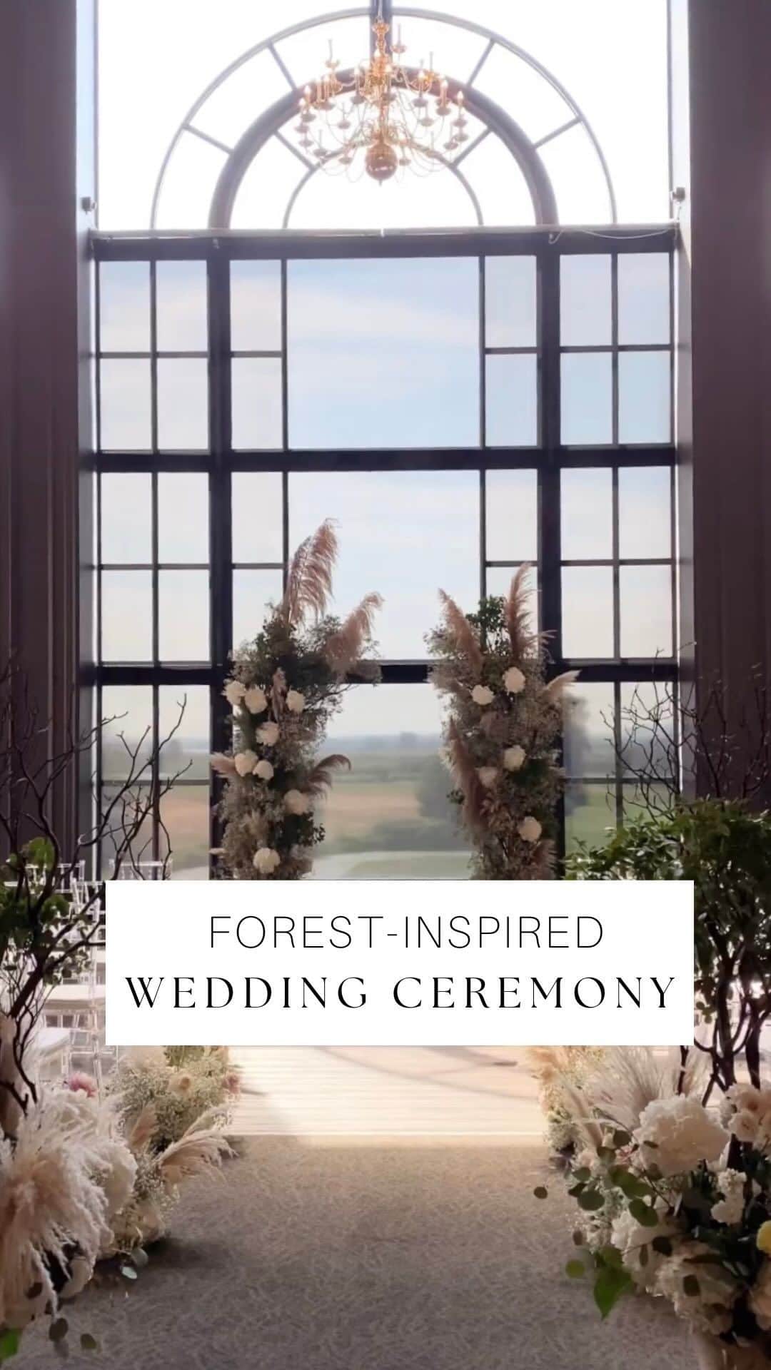 WEDDING APPARELのインスタグラム：「This is your sign to have an enchanted forest wedding! ✨ Soft tones, boho-chic florals, and attention to detail brought this dreamy wedding ceremony to life. Tag someone who needs to see this below 👇   Florals @dushanflowers  Planner @melissaortanezevents  Venue @swanesetevents  #weddinginspo #modernwedding  #weddingplanning #weddingreceptiondecor #bohemianwedding  #weddingceremony  #weddingdetails #weddingdecor #ceremonydecor  #weddingday #weddingideas #weddingdecoration #weddinginspiration #weddingflowers #gardenwedding #weddingtable #weddingaisle #glamwedding #bridgerton #weddings  #weddingaisledecor #eventdesign #weddingphotography #eventdecor  #weddingdetails #weddingwednesday  #bohowedding」