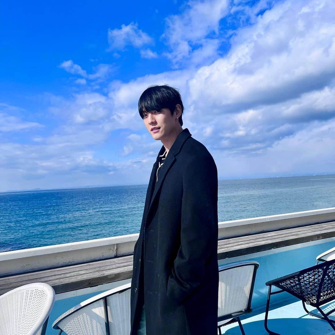 ミニョク さんのインスタグラム写真 - (ミニョク Instagram)「🌊☁️💙」2月28日 18時01分 - hutazone