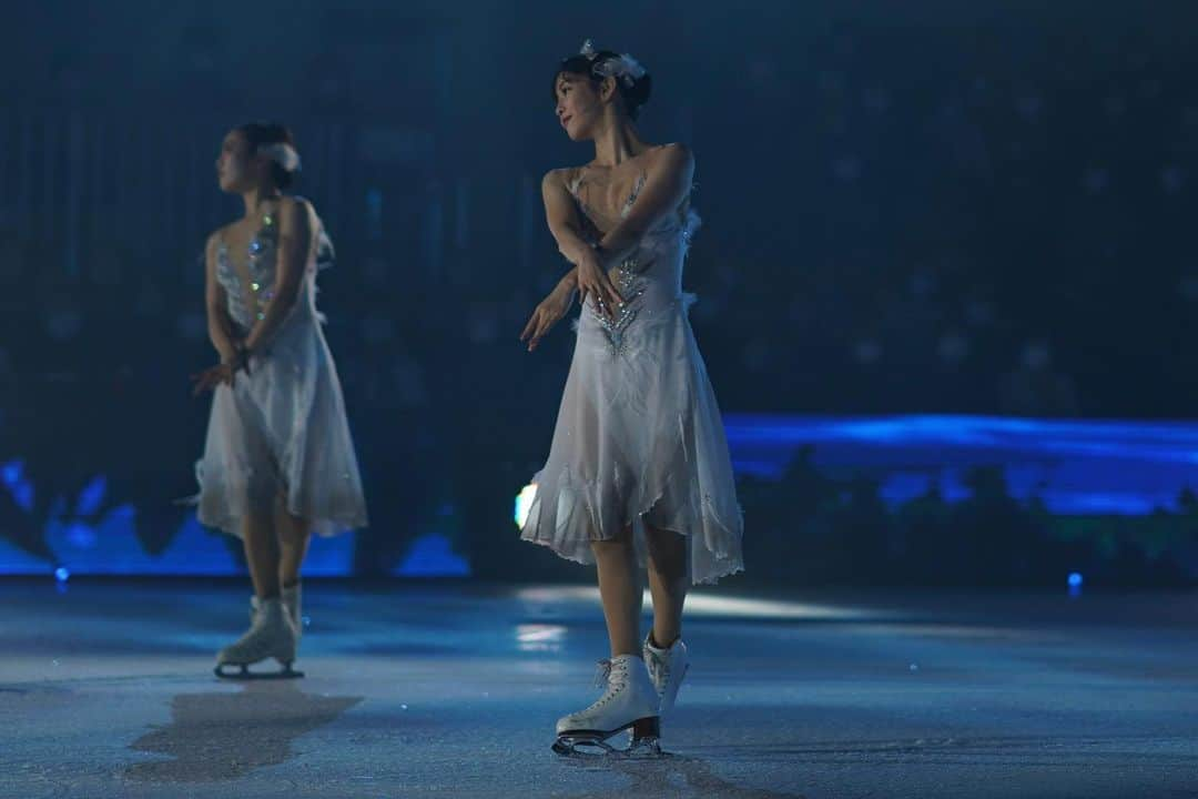 今井遥さんのインスタグラム写真 - (今井遥Instagram)「アルソック群馬での公演が終わりました⛸  皆様の声援や拍手に励まされ、 とても幸せな気持ちで滑る事ができました。 ありがとうございました🥰  次の大阪公演ではより盛り上がって貰えるよう、また頑張ります！✨  #beyondmaotour #群馬 #白鳥の湖」2月28日 18時03分 - haruka_imai_831