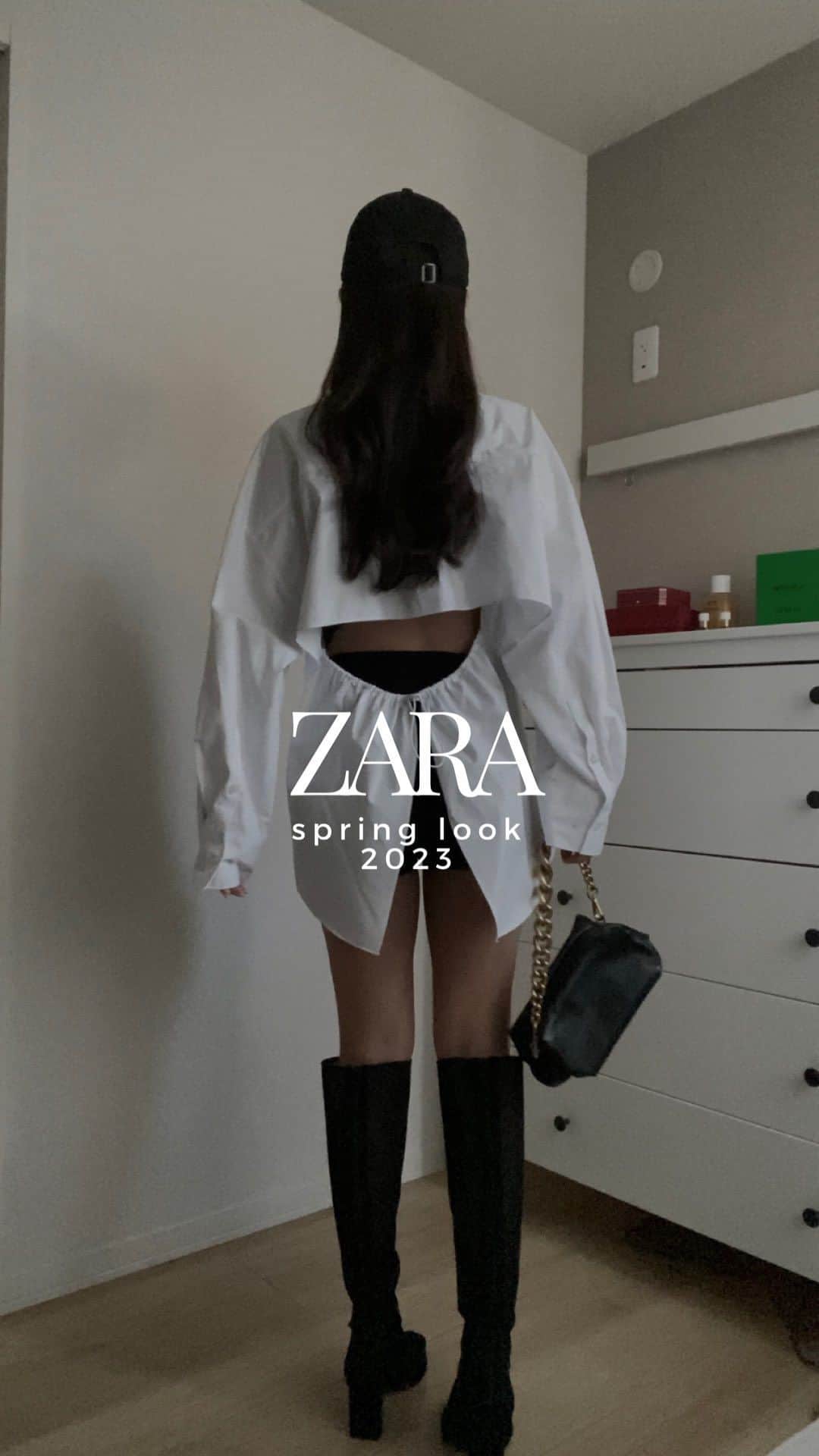 塚本いづみのインスタグラム：「. 今期のZARAかわいいいい🐝 ぜひYouTube✔︎」