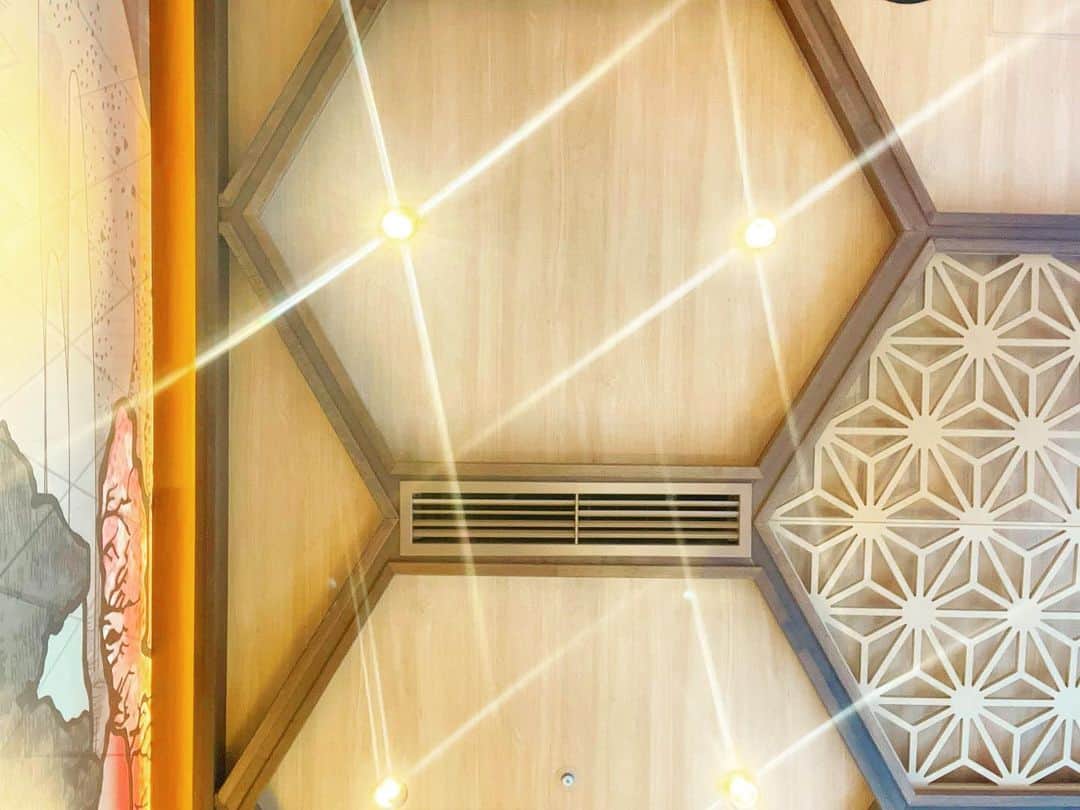 粕谷奈美さんのインスタグラム写真 - (粕谷奈美Instagram)「素敵な天井✧ #息子目線#📸 #momofboy#japan#interior#ceiling」2月28日 11時18分 - nami_kasuya