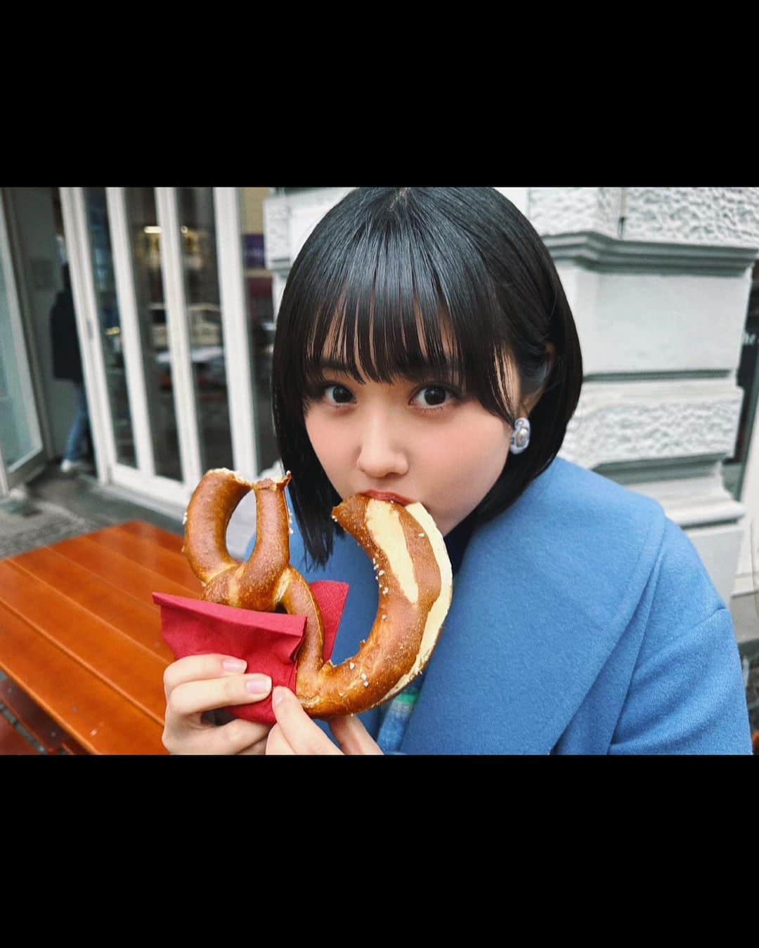 原菜乃華さんのインスタグラム写真 - (原菜乃華Instagram)「ZIP! ありがとうございました。 観光して、沢山食べて、満喫しました🥨 オフショット、食べてる写真多いな…笑」2月28日 13時14分 - nanoka_hara_official