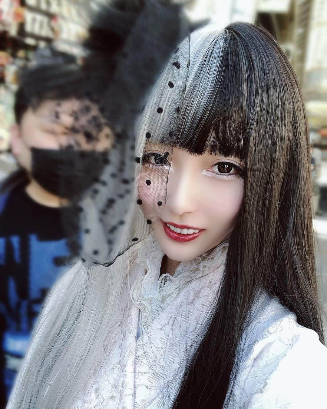若月まりあ（若月瑪麗亞）さんのインスタグラム写真 - (若月まりあ（若月瑪麗亞）Instagram)「撮影📸✨ 奇抜な髪の毛好き(*´ω｀*)💓‪」2月28日 14時48分 - maliawakatsuki_official