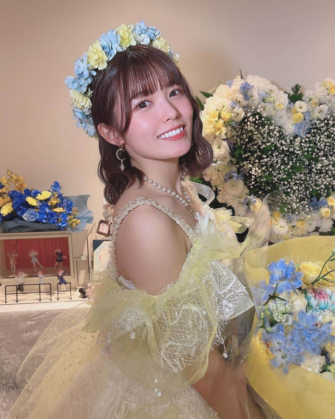 安藤千伽奈のインスタグラム：「💐    #安藤千伽奈卒業公演」